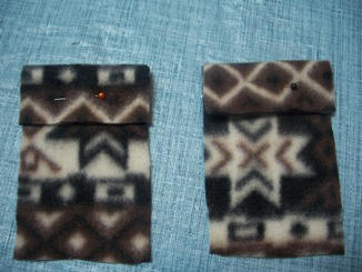 how to make a fleece camera or cell phone case
